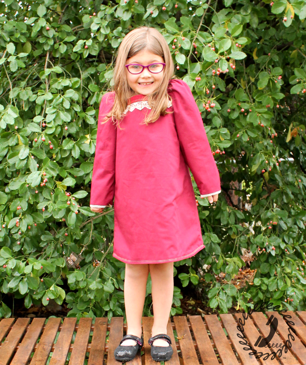 Long Sleeved Paneled Sunsuit Christmas Dress - Cyber Monday - Call Ajaire